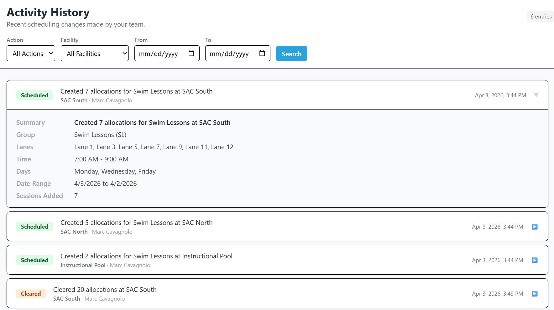 Audit Logs